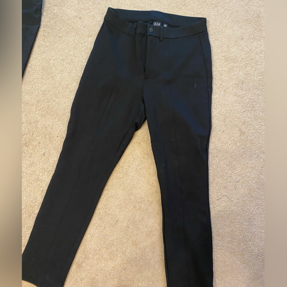 Gap skinny high rise ponte pants, 10 petite